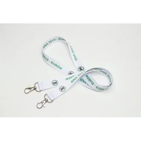 Tour de cou publicitaire double sublim Tour de cou publicitaire double sublim - couv