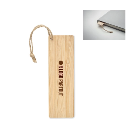 Marque-page en bambou KUMAKU 