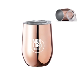 Verre double paroi cuivré...