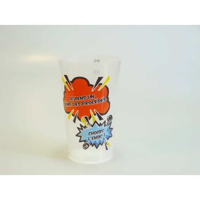 Gobelet publicitaire réutilisable Cup 30 cl