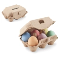 Lot de 6 craies oeuf publicitaire Tamago 