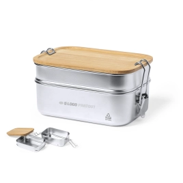 Lunch box en aluminium...