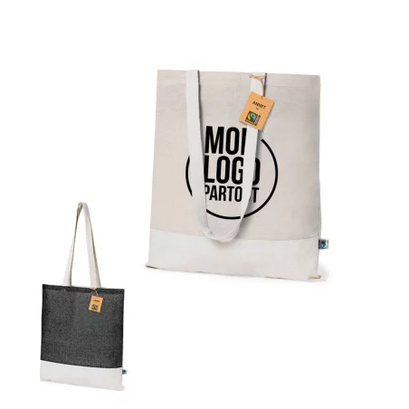 Sac shopping publicitaire Annet Fairtrade 