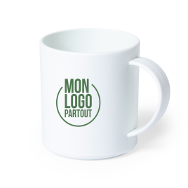 Mug publicitaire en PLA Pioka