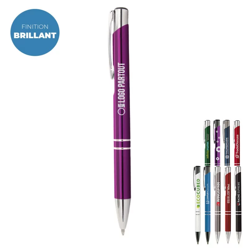 Stylo Publicitaire Crosby Brillant - couv