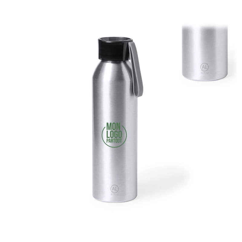 Bouteille en acier recyclé Yaliz 650 ml 