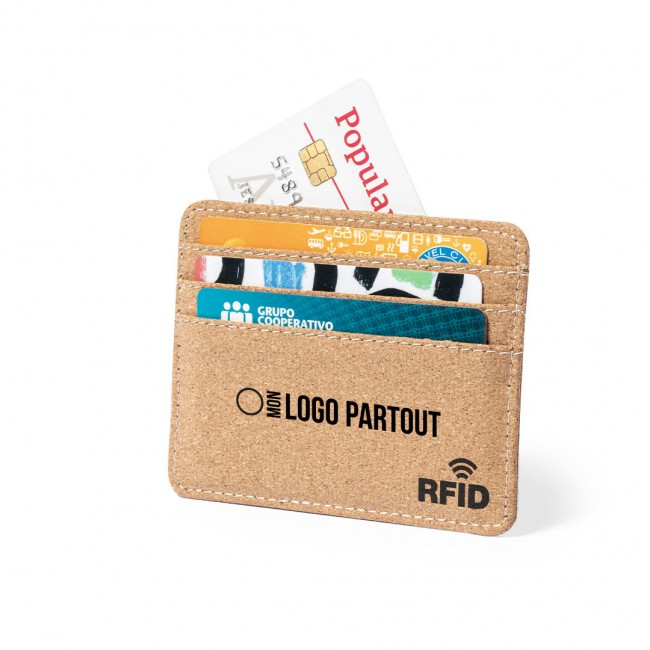 Porte-carte anti-RFID en liège Reylox 