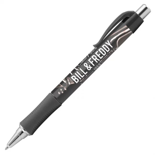 Stylo publicitaire Hepburn chrome Stylo publicitaire Hepburn chrome - gris 10