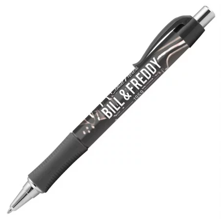 Stylo publicitaire Hepburn chrome Stylo publicitaire Hepburn chrome - gris 10