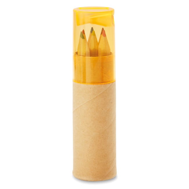 Set 6 Crayons de Couleurs Set Box