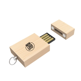 Clé USB publicitaire en bois Woody - couv