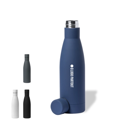 Bouteille publicitaire soft touch garthix 750 ml 