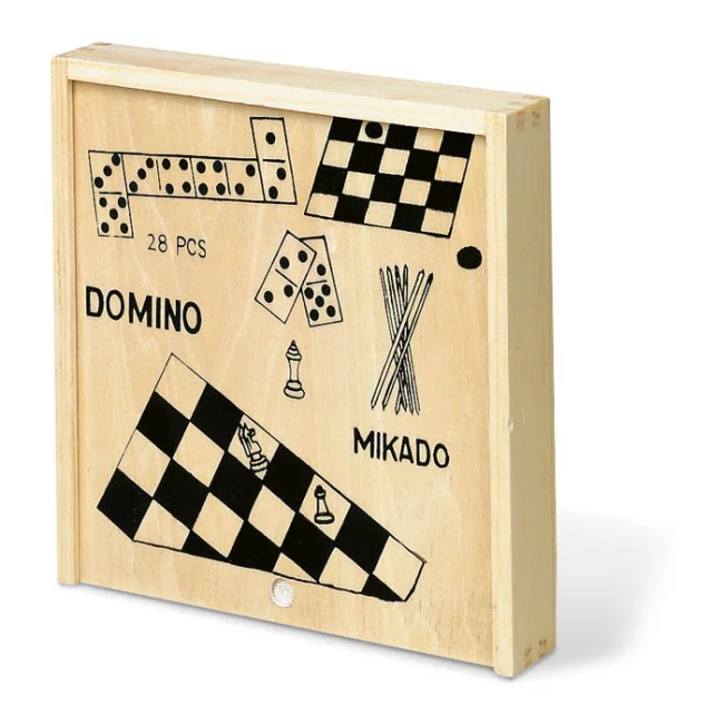 Set Jeux de Société Publicitaire Woodbox