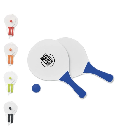 Mini Raquette de Plage Publicitaire 