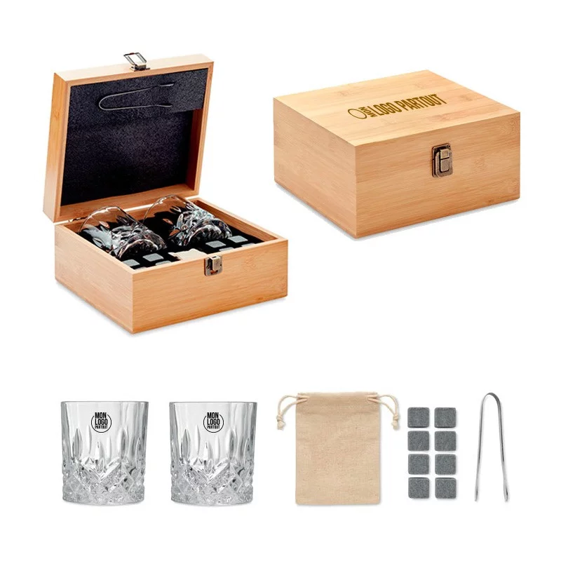 Coffret à Whisky en bambou...