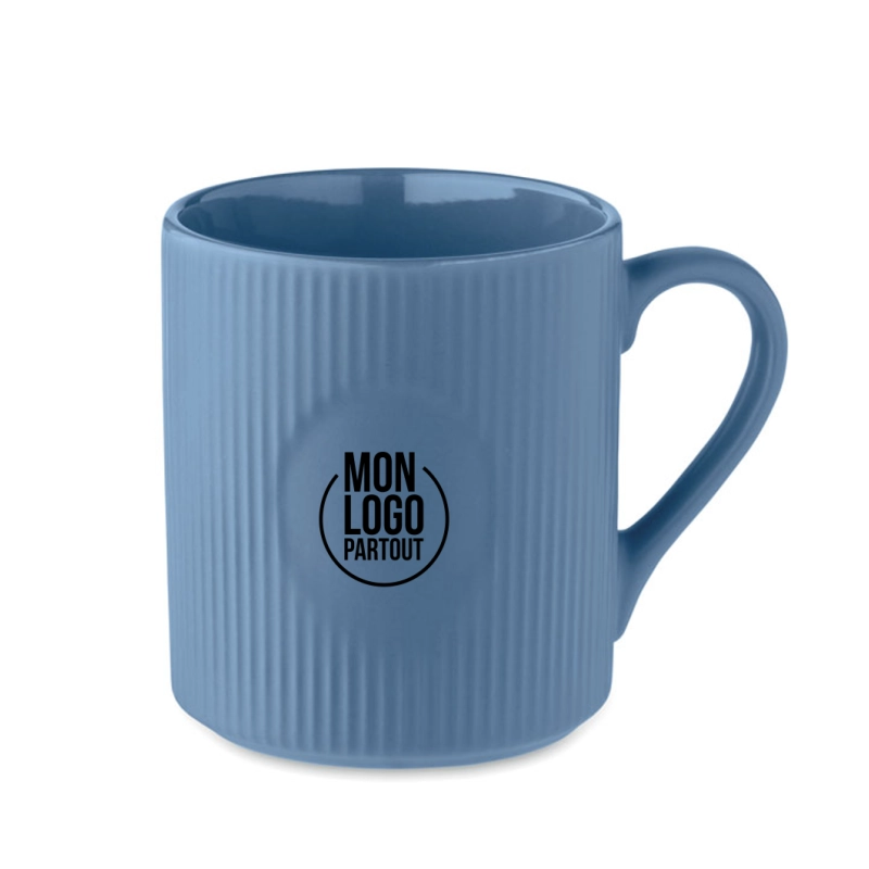 Mug Nervuré personnalisé Ribmug 340 ml 