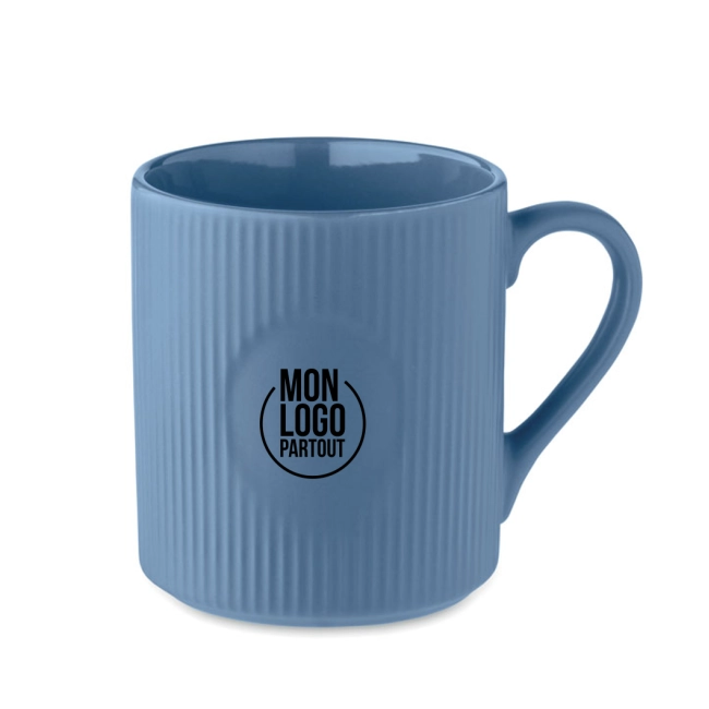 Mug Nervuré personnalisé Ribmug 340 ml 