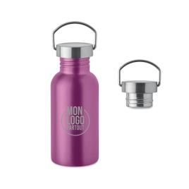 Bouteille en acier recyclé...