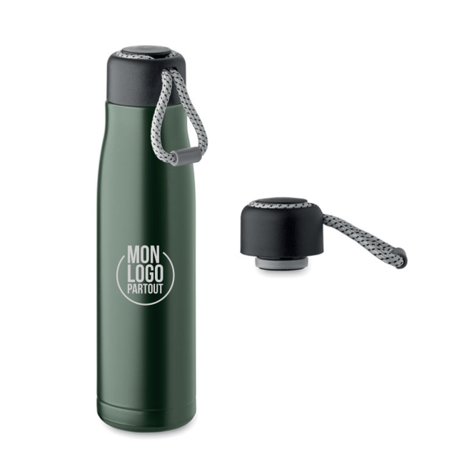 Bouteille isotherme en acier recyclé Cordle 500 ml 