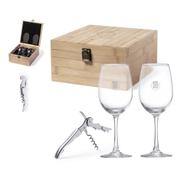 Coffret à vin 2 verres Neider