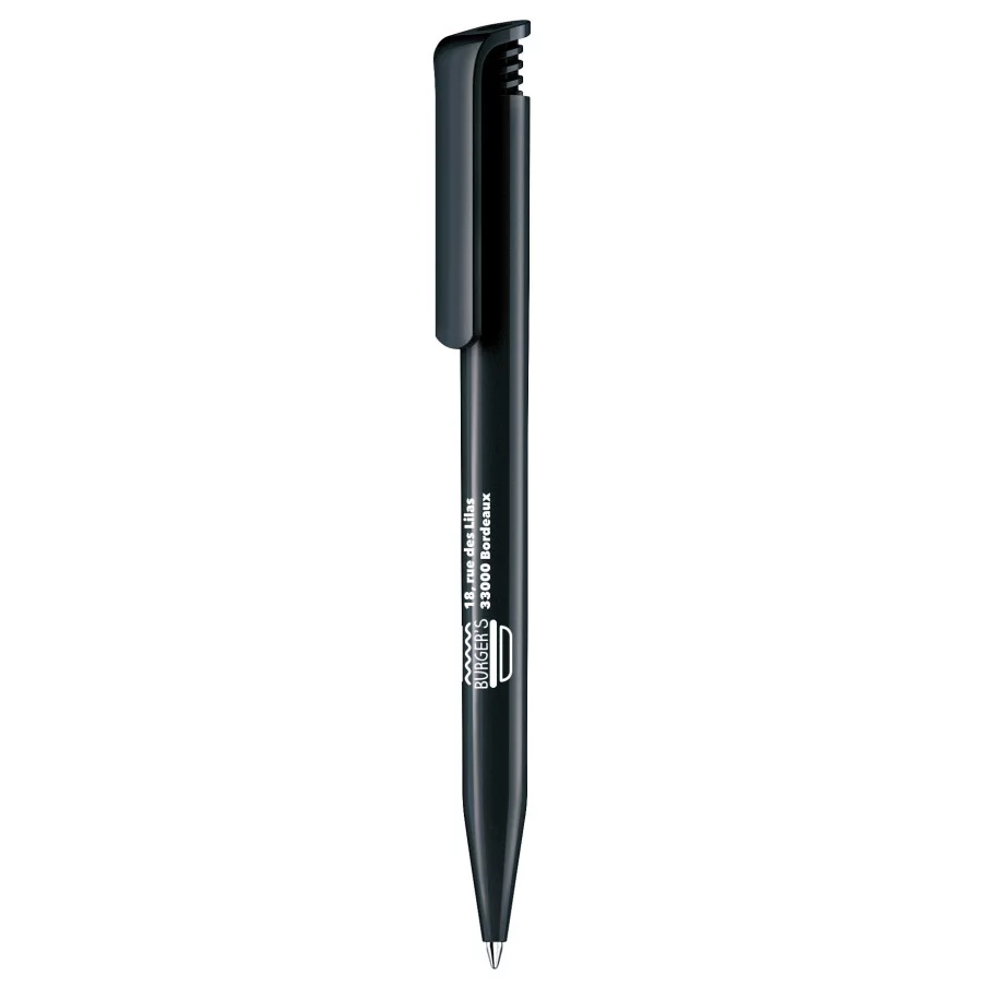 Stylo Senator Super Hit Polished - Noir Personnalisé