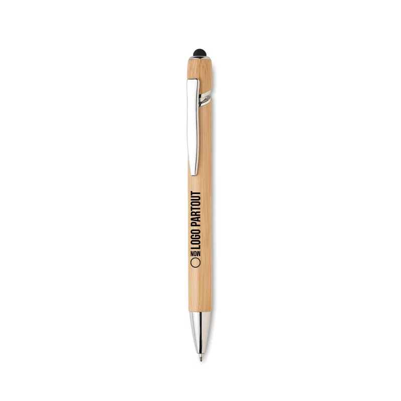 Stylo bille en bambou Renne