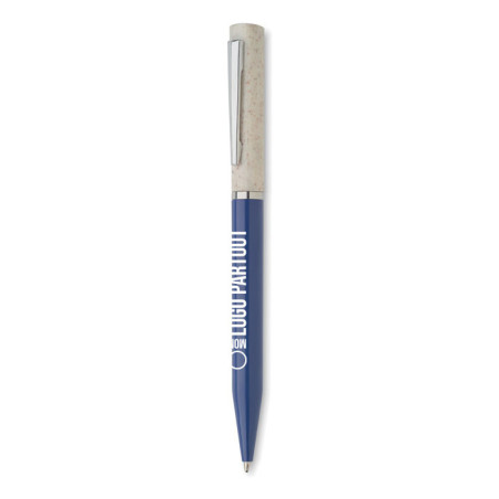 Stylo personnalisé paille de blé et ABS Maipen 