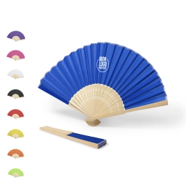 Eventail en bambou et...