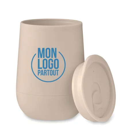 Gobelet personnalisé double paroi GO 300 ml 