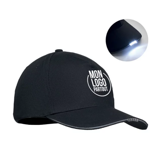 Casquette personnalisable avec lampe Luzcap 