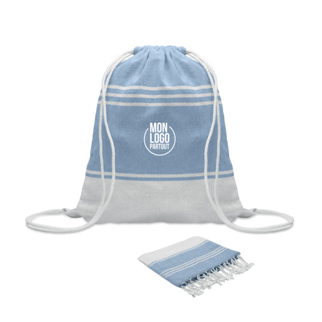 Ensemble fouta et sac cordon Hamma