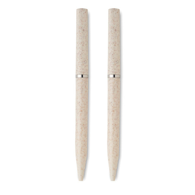 Parure de stylos dans une boîte Peat