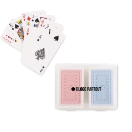 Ensemble 2 jeux de cartes...