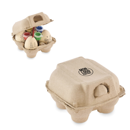 Coffret d'oeufs à peindre Eiset 