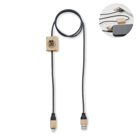 Câble de charge personnalisable Caboo 