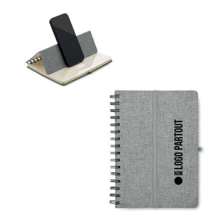 Carnet A5 support téléphone Strata 