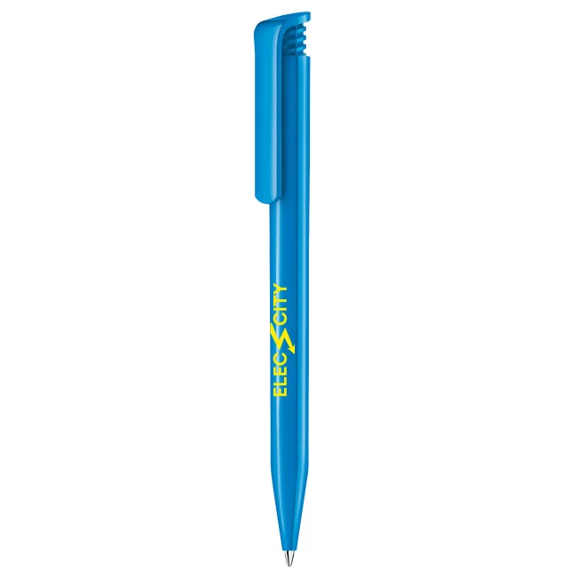 Stylo Senator Super Hit Polished Stylo Senator Super Hit Polished - Bleu Hexachrome Cyan Personnalisé