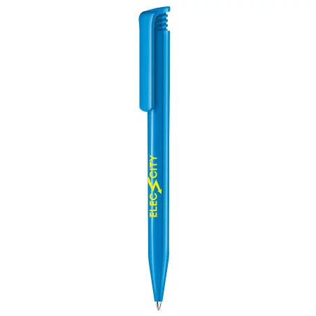 Stylo Senator Super Hit Polished Stylo Senator Super Hit Polished - Bleu Hexachrome Cyan Personnalisé