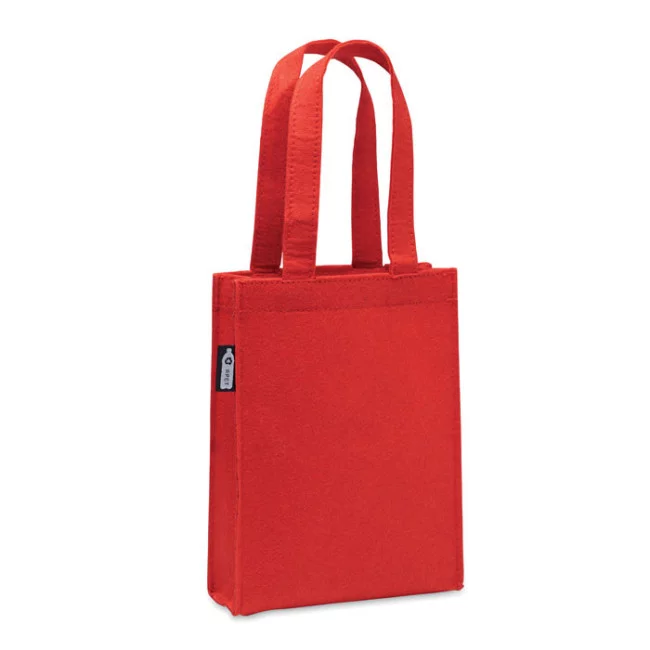 Petit sac cadeau personnalisé en feutre RPET Feltote 