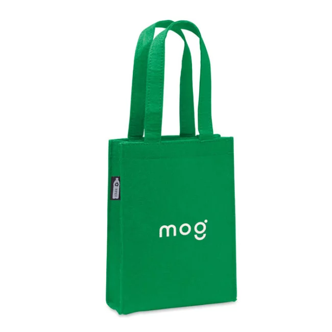 Petit sac cadeau personnalisé en feutre RPET Feltote 