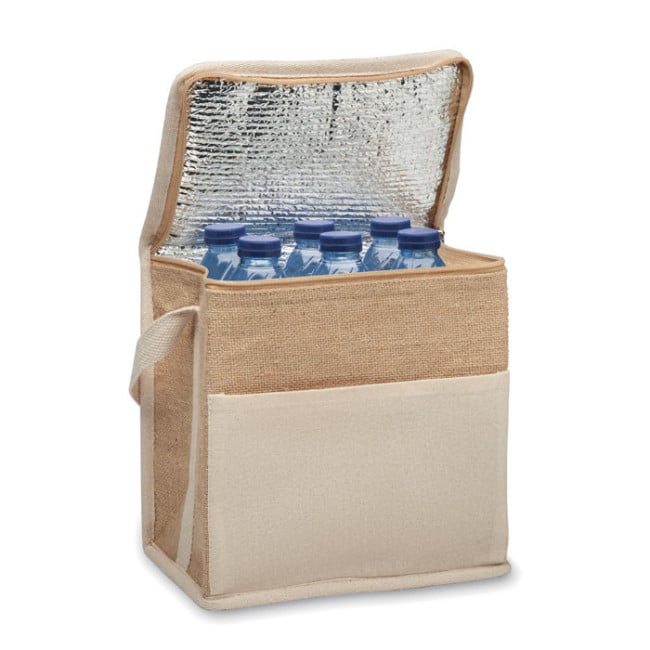 Sac isotherme personnalisé en jute Lona 