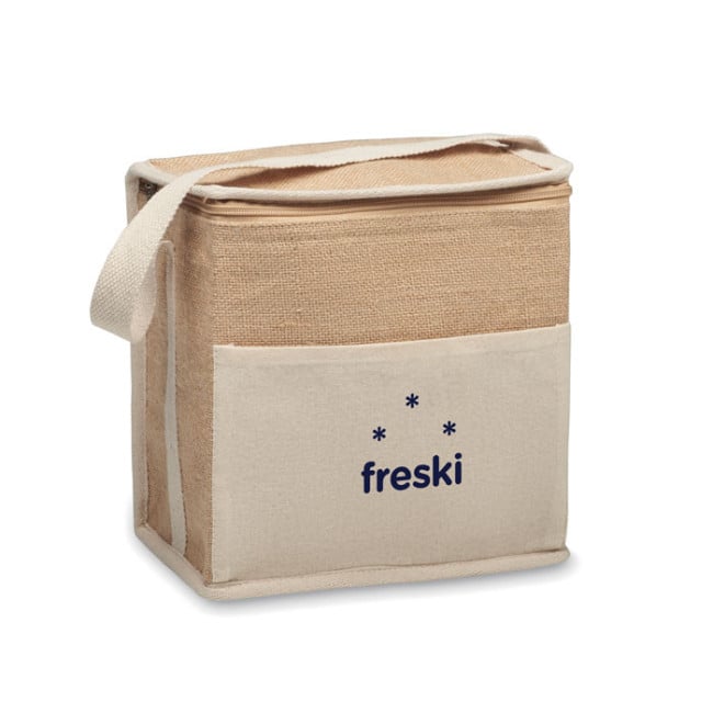 Sac isotherme personnalisé en jute Lona 