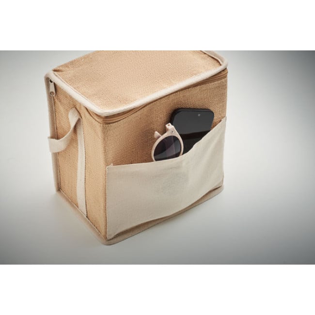 Sac isotherme personnalisé en jute Lona 