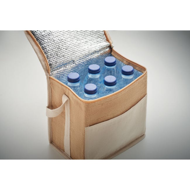 Sac isotherme personnalisé en jute Lona 