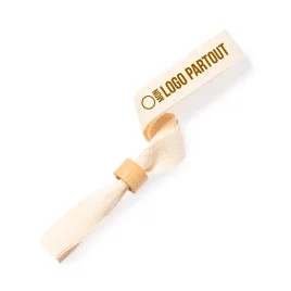 Bracelet publicitaire coton...