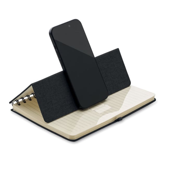 Carnet A5 support téléphone Strata 