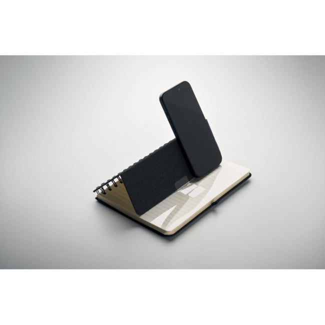 Carnet A5 support téléphone Strata 