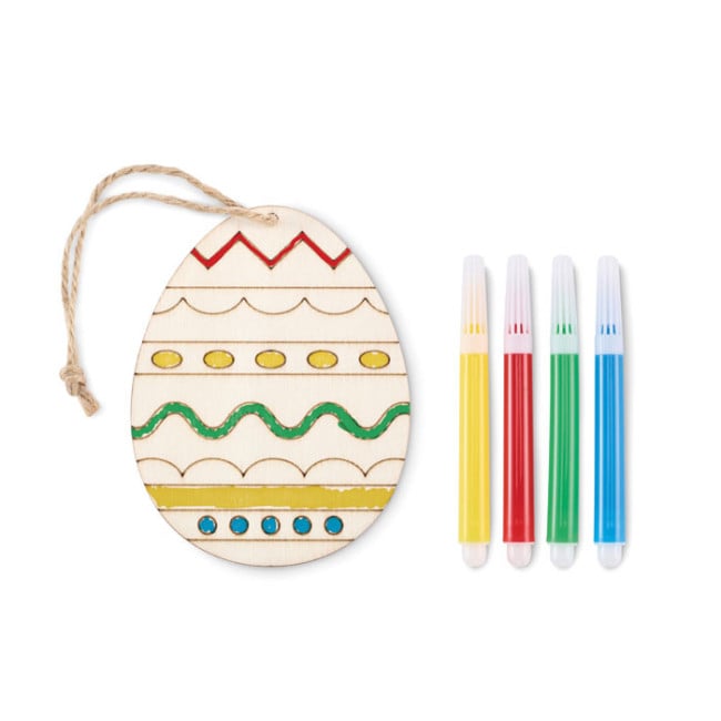 Oeuf de Pâques à colorier Dregg 