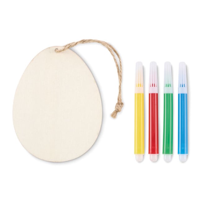 Oeuf de Pâques à colorier Dregg 