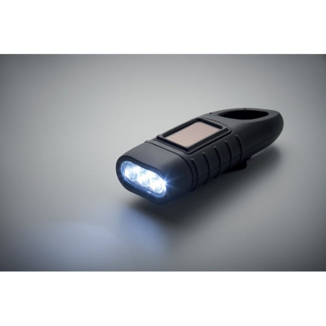 Lampe torche solaire et dynamo Sluz 